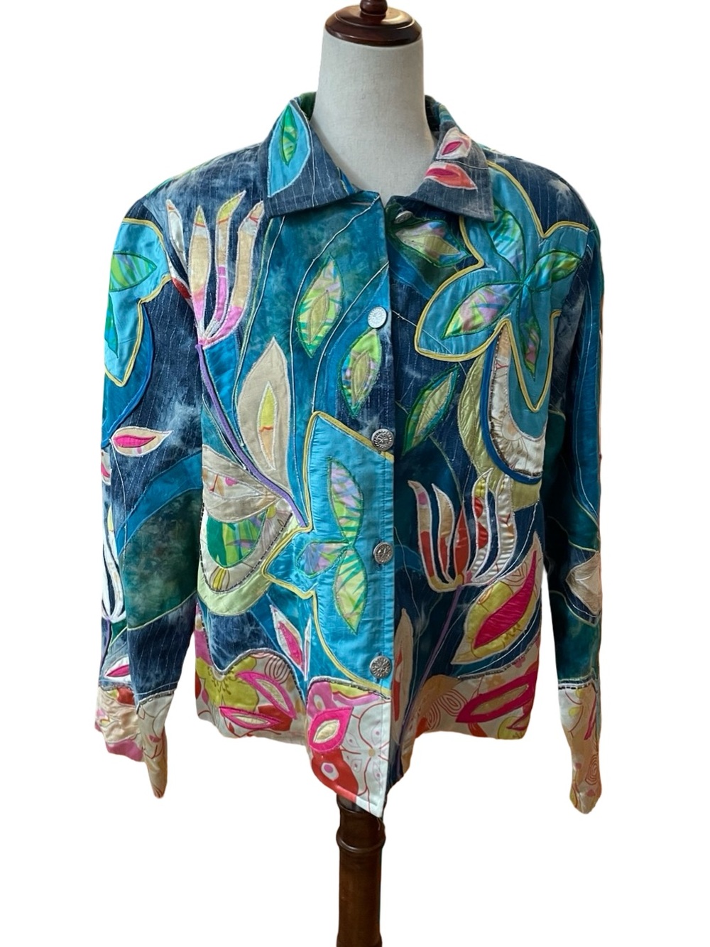 SANDY STARKMAN VINTAGE WEARABLE ART JACKET